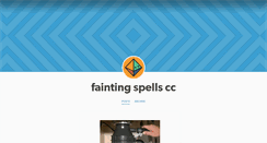 Desktop Screenshot of faintingspellscc.tumblr.com