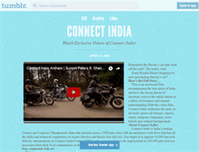 Tablet Screenshot of connectindia.tumblr.com