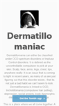 Mobile Screenshot of dermatillomaniac.tumblr.com