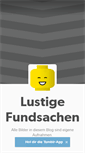 Mobile Screenshot of fundsachen.tumblr.com