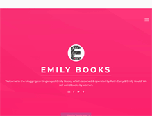 Tablet Screenshot of emilybooks.tumblr.com