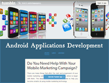 Tablet Screenshot of androidappagency.tumblr.com