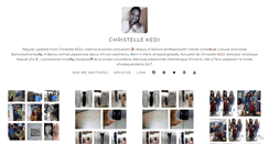 Desktop Screenshot of christellekedi.tumblr.com