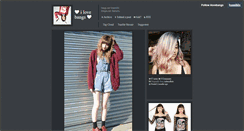 Desktop Screenshot of ilovebangs.tumblr.com