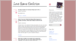 Desktop Screenshot of lovegame-fanfiction.tumblr.com