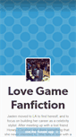 Mobile Screenshot of lovegame-fanfiction.tumblr.com