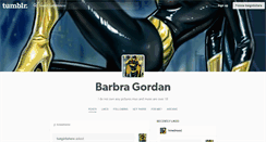 Desktop Screenshot of batgirlishere.tumblr.com
