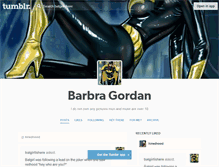 Tablet Screenshot of batgirlishere.tumblr.com