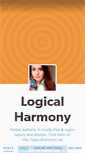 Mobile Screenshot of logicalharmony.tumblr.com