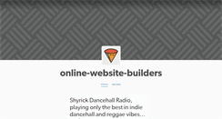 Desktop Screenshot of online-website-builders.tumblr.com