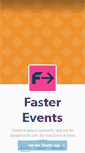 Mobile Screenshot of fasterevents.tumblr.com