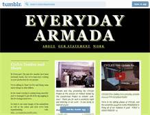 Tablet Screenshot of everydayarmada.tumblr.com