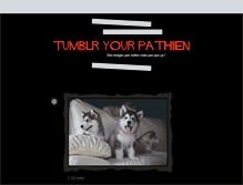 Tablet Screenshot of pathien.tumblr.com