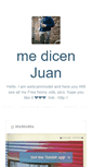 Mobile Screenshot of medicenjuan.tumblr.com