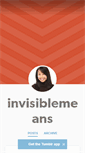 Mobile Screenshot of invisiblemeans.tumblr.com