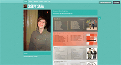 Desktop Screenshot of creepysara.tumblr.com