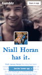 Mobile Screenshot of niallhoranhasit.tumblr.com