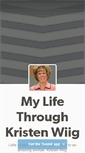 Mobile Screenshot of mylifethroughkristenwiig.tumblr.com