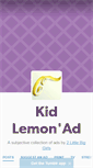 Mobile Screenshot of kidlemonad.tumblr.com