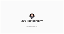 Desktop Screenshot of 206photography.tumblr.com