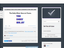 Tablet Screenshot of gettheshitdone.tumblr.com