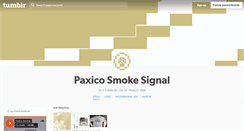 Desktop Screenshot of paxicorecords.tumblr.com