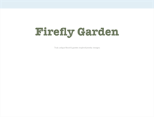 Tablet Screenshot of fireflygardenshop.tumblr.com