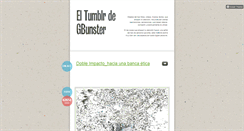 Desktop Screenshot of gbunster.tumblr.com