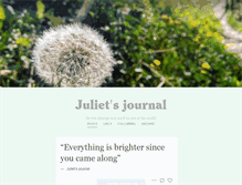 Tablet Screenshot of julietsjournal.tumblr.com