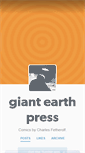 Mobile Screenshot of giantearthpress.tumblr.com