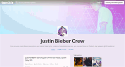 Desktop Screenshot of justinbieberupdates.tumblr.com