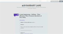 Desktop Screenshot of 28barbarylane.tumblr.com