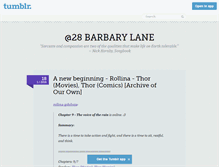 Tablet Screenshot of 28barbarylane.tumblr.com