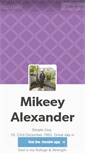 Mobile Screenshot of mikeeyalexander.tumblr.com