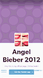 Mobile Screenshot of angelbieber2012.tumblr.com