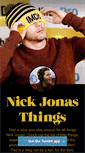 Mobile Screenshot of nickjonasthings.tumblr.com