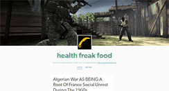 Desktop Screenshot of healthfreakfood.tumblr.com