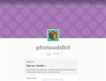 Tablet Screenshot of photoaddict.tumblr.com