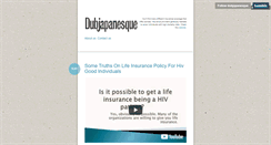 Desktop Screenshot of dubjapanesque.tumblr.com