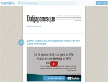 Tablet Screenshot of dubjapanesque.tumblr.com