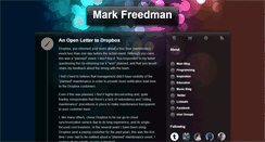 Desktop Screenshot of markfreedman.tumblr.com