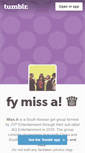 Mobile Screenshot of fymiss-a.tumblr.com