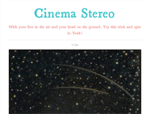 Tablet Screenshot of cinemastereo.tumblr.com