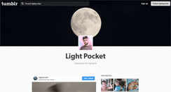 Desktop Screenshot of lightpocket.tumblr.com