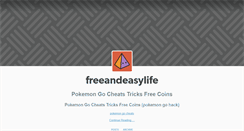 Desktop Screenshot of freeandeasylife.tumblr.com