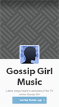 Mobile Screenshot of gossipgirlmusic.tumblr.com