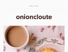 Tablet Screenshot of onioncloute.tumblr.com