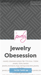 Mobile Screenshot of jewelryobsession.tumblr.com