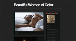 Desktop Screenshot of beautifulwomenofcolor.tumblr.com