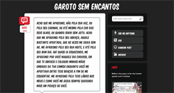 Desktop Screenshot of garotosemencantos.tumblr.com